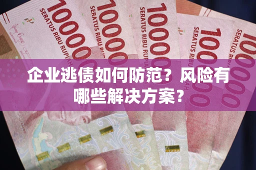 武汉企业逃债如何防范？风险有哪些解决方案？