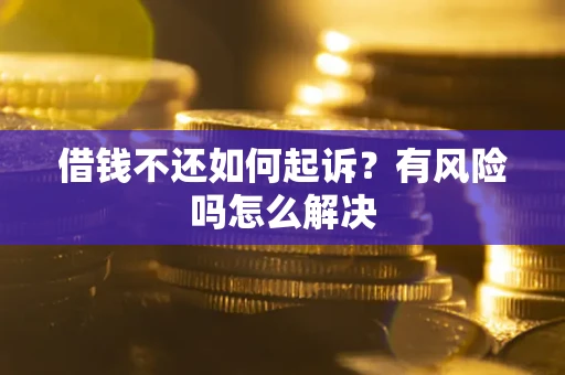 武汉借钱不还如何起诉？有风险吗怎么解决