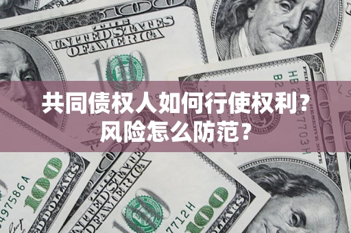 武汉共同债权人如何行使权利？风险怎么防范？