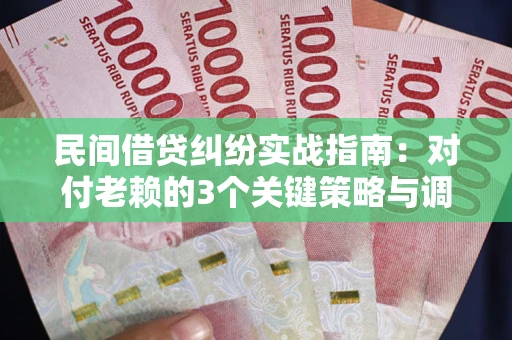 武汉民间借贷纠纷实战指南：对付老赖的3个关键策略与调解盲区解析