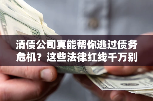 武汉清债公司真能帮你逃过债务危机？这些法律红线千万别踩