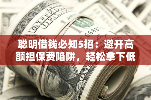 武汉聪明借钱必知5招：避开高额担保费陷阱，轻松拿下低息贷款