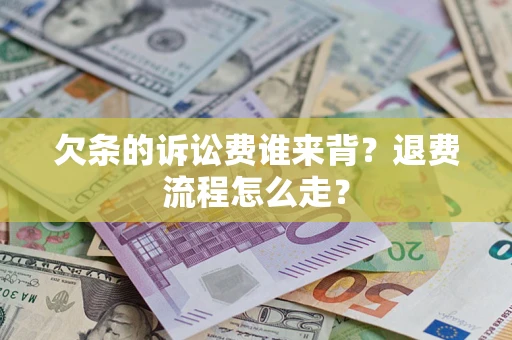 武汉欠条的诉讼费谁来背？退费流程怎么走？
